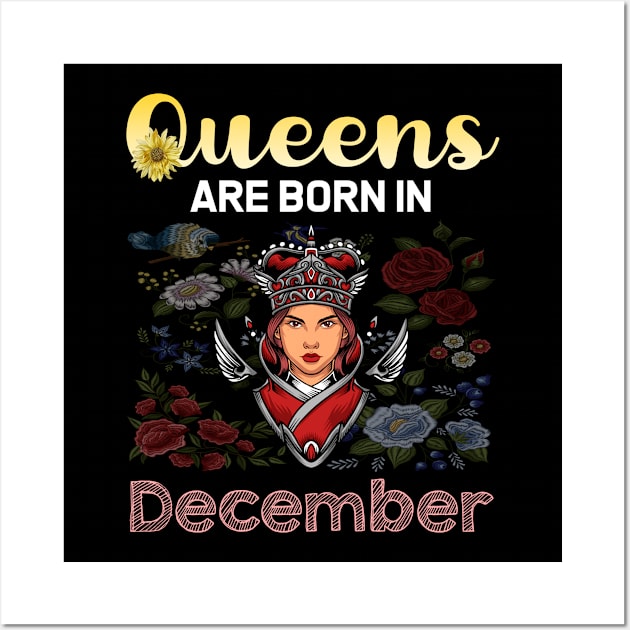 Queen Red December Wall Art by symptomovertake